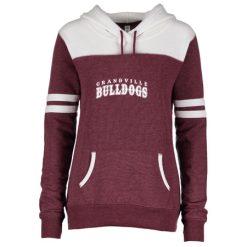 Grandville Ladies Varsity Fleece Pullover Hood