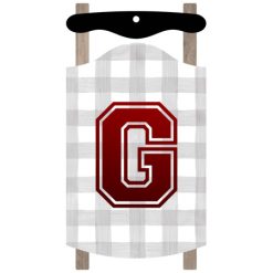 Alternative view of Grandville Sled Ornament