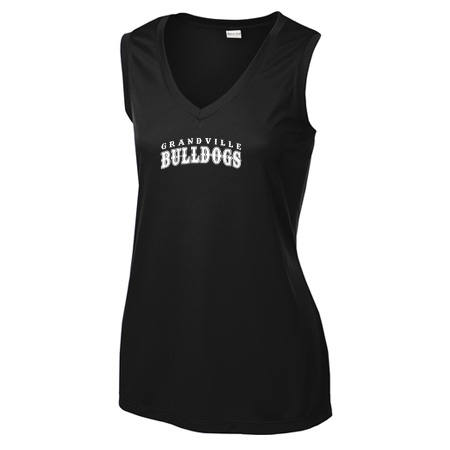 Grandville Ladies Ladies Sleeveless PosiCharge® Competitor™ V-Neck Tee - Image 7
