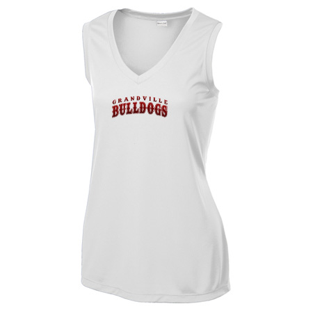 Grandville Ladies Ladies Sleeveless PosiCharge® Competitor™ V-Neck Tee - Image 6