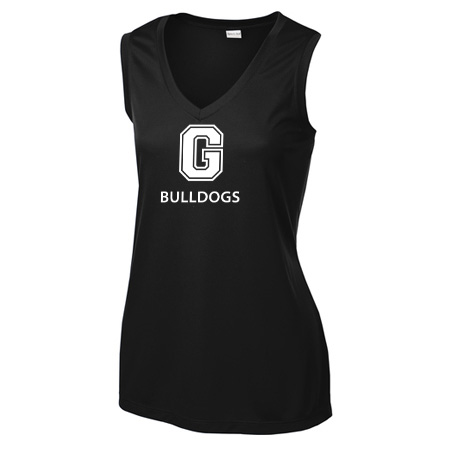 Grandville Ladies Ladies Sleeveless PosiCharge® Competitor™ V-Neck Tee - Image 2