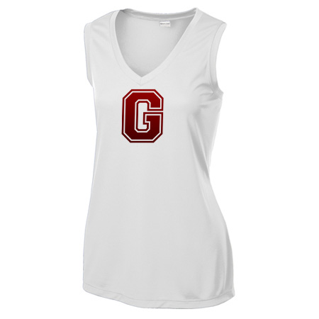 Grandville Ladies Ladies Sleeveless PosiCharge® Competitor™ V-Neck Tee - Image 3