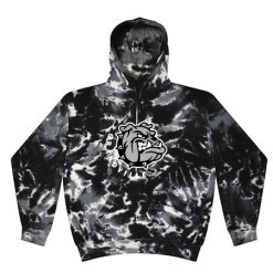 Alternative view of Grandville Adult Tie Dye Fleece Pullover