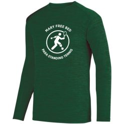 Alternative view of MFB Para Standing Tennis Adult SHADOW TONAL HEATHER LONG SLEEVE TEE