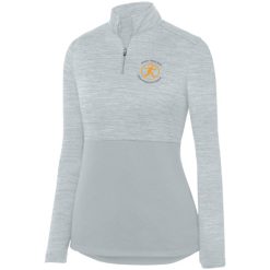 Alternative view of MFB Para Standing Tennis Ladies Shadow Tonal Heather ¼ Zip Pullover