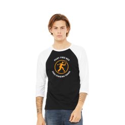 Alternative view of MFB Para Standing Tennis Unisex 3/4 Sleeve Baseball Tee