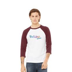 Alternative view of Ruthless Unisex 3/4 Sleeve Baseball Tee