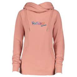 Alternative view of Ruthless Ladies Classic Fleece Funnel Neck Pullover Hood