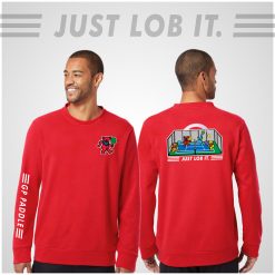 GPPL "Just Lob It" Adidas Fleece Crewneck Sweatshirt