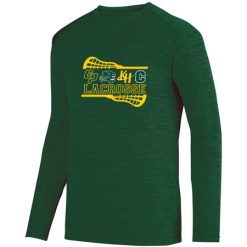 Alternative view of KJCC Youth Lacrosse Adult SHADOW TONAL HEATHER LONG SLEEVE TEE