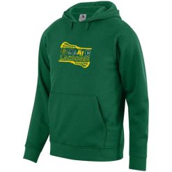 Alternative view of KJCC Youth Lacrosse Youth 60/40 Fleece Hoodie
