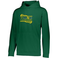 Alternative view of KJCC Youth Lacrosse Youth YOUTH WICKING FLEECE HOODIE