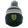 KJCC Youth Lacrosse KNIT FOLD OVER POM-POM BEANIE