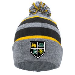 Alternative view of KJCC Youth Lacrosse KNIT FOLD OVER POM-POM BEANIE