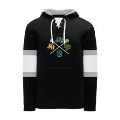 Alternative view of KJCC Youth Lacrosse NHL Color Hoodie