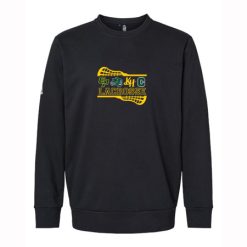 Alternative view of KJCC Youth Lacrosse Adidas Fleece Crewneck Sweatshirt