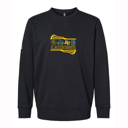 KJCC Youth Lacrosse Adidas Fleece Crewneck Sweatshirt - Image 2
