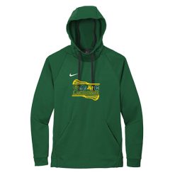 Alternative view of KJCC Youth Lacrosse Adult Nike Therma-FIT Pullover Fleece Hoodie