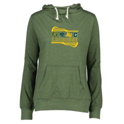 Alternative view of KJCC Youth Lacrosse Ladies Ladies Light Funnel Neck Hoodie