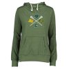 KJCC Youth Lacrosse Ladies Ladies Light Funnel Neck Hoodie