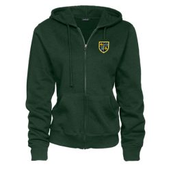Alternative view of KJCC Youth Lacrosse Ladies Full Zip Fleece Hoodie