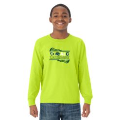 Alternative view of KJCC Youth Lacrosse Youth DRI-POWER Youth Long Sleeve T-Shirt