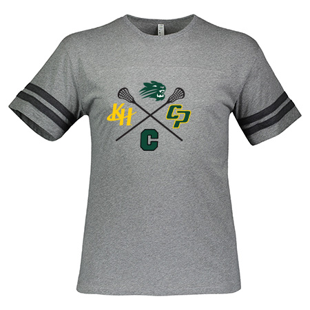 KJCC Youth Lacrosse Adult Men's Football Tee - Image 4