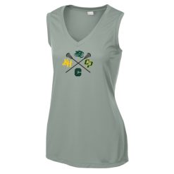 Alternative view of KJCC Youth Lacrosse Ladies Ladies Sleeveless PosiCharge® Competitor™ V-Neck Tee