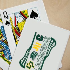 Alternative view of KJCC Youth Lacrosse PlayingCards