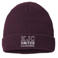 KJC Women's Lacrosse Waffle Cuff Beanie