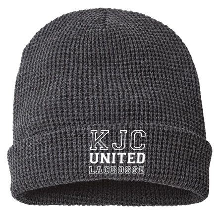 KJC Women's Lacrosse Waffle Cuff Beanie - Image 3