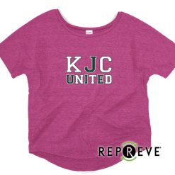 KJC Women's Lacrosse Ladies Triblend Flowy Tee