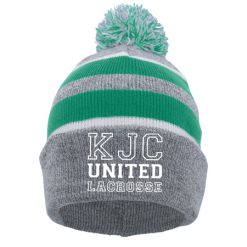Alternative view of KJC Women's Lacrosse KNIT FOLD OVER POM-POM BEANIE