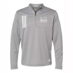 KJC Women's Lacrosse Adult Adidas 3-Stripes Double Knit Quarter-Zip Pullover
