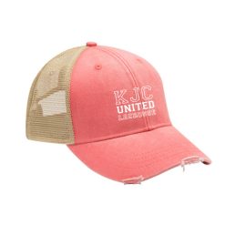 Alternative view of KJC Women's Lacrosse Heathered/Distressed Ollie Cap
