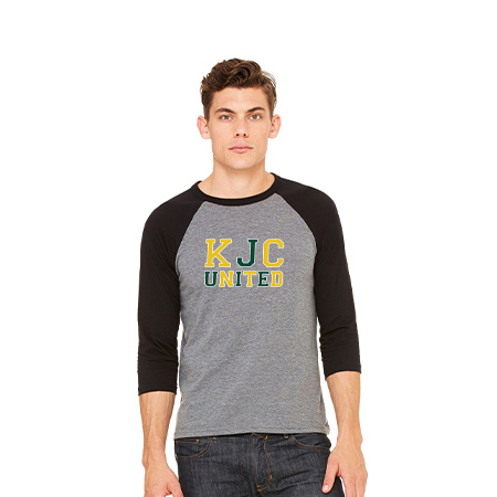 KJC Women's Lacrosse Unisex 3/4 Sleeve Baseball Tee - Image 5