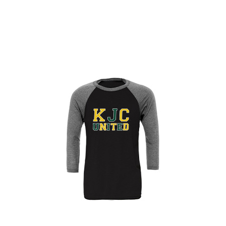 KJC Women's Lacrosse Unisex 3/4 Sleeve Baseball Tee - Image 34