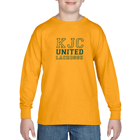 KJC Women's Lacrosse Youth Heavy Cotton™ Youth Long Sleeve T-Shirt - Image 17