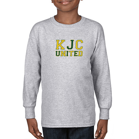 KJC Women's Lacrosse Youth Heavy Cotton™ Youth Long Sleeve T-Shirt - Image 16