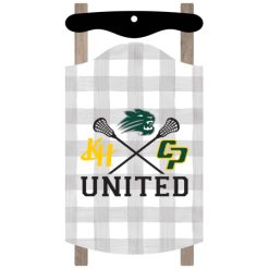 KJC Women's Lacrosse Sled Ornament