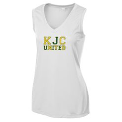 KJC Women's Lacrosse Ladies Ladies Sleeveless PosiCharge® Competitor™ V-Neck Tee
