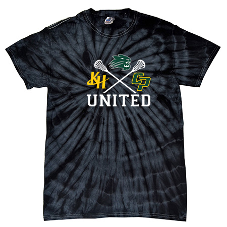 KJC Women's Lacrosse Spider Tie Dye T-Shirt - Image 8