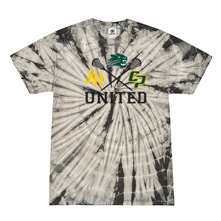 KJC Women's Lacrosse Spider Tie Dye T-Shirt - Image 9