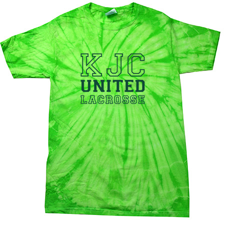 KJC Women's Lacrosse Youth Youth Spider Tie Dye T-Shirt - Image 14