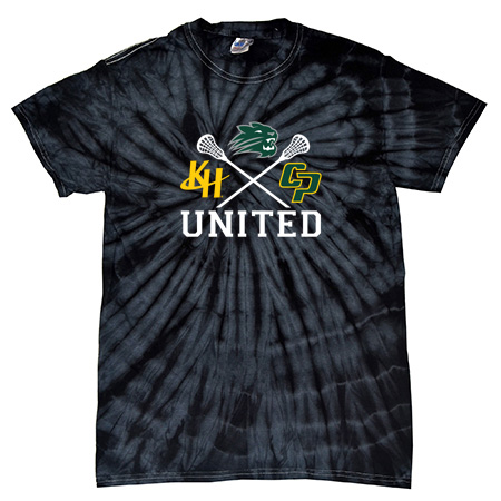 KJC Women's Lacrosse Youth Youth Spider Tie Dye T-Shirt - Image 6
