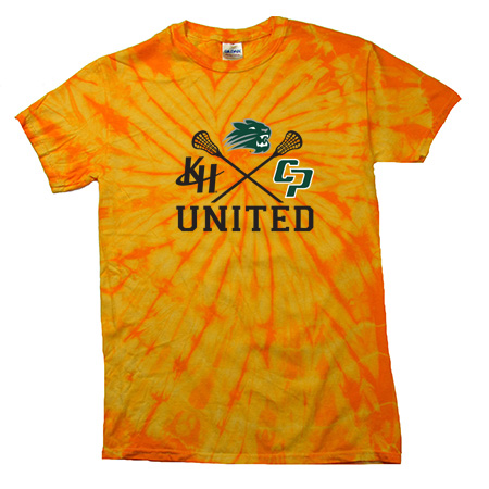 KJC Women's Lacrosse Youth Youth Spider Tie Dye T-Shirt - Image 16
