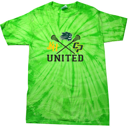 KJC Women's Lacrosse Youth Youth Spider Tie Dye T-Shirt - Image 12