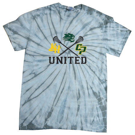 KJC Women's Lacrosse Youth Youth Spider Tie Dye T-Shirt - Image 5