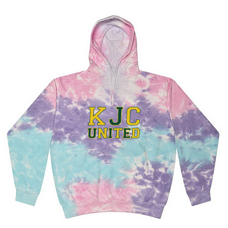 KJC Women's Lacrosse Adult Tie Dye Fleece Pullover - Image 29