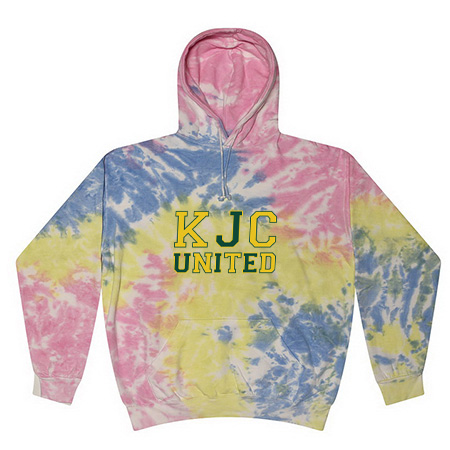 KJC Women's Lacrosse Adult Tie Dye Fleece Pullover - Image 27